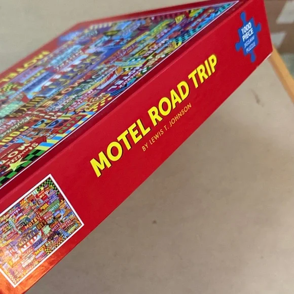 1000-pc Motel Road Trip Jigsaw Puzzle (K) - Picture 8 of 9